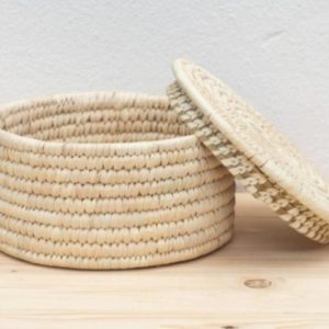 Natural Binded Storage Basket