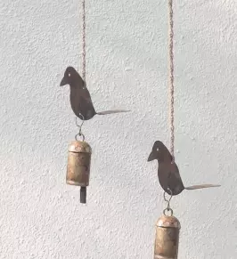 Single Birds with Bell Thread (1 piece)