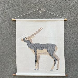 Wall Hanging Krishna Mrig (Black Buck)