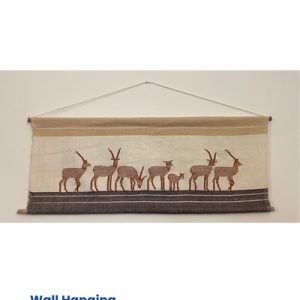 Wall Hanging Group of Black Buck Deer